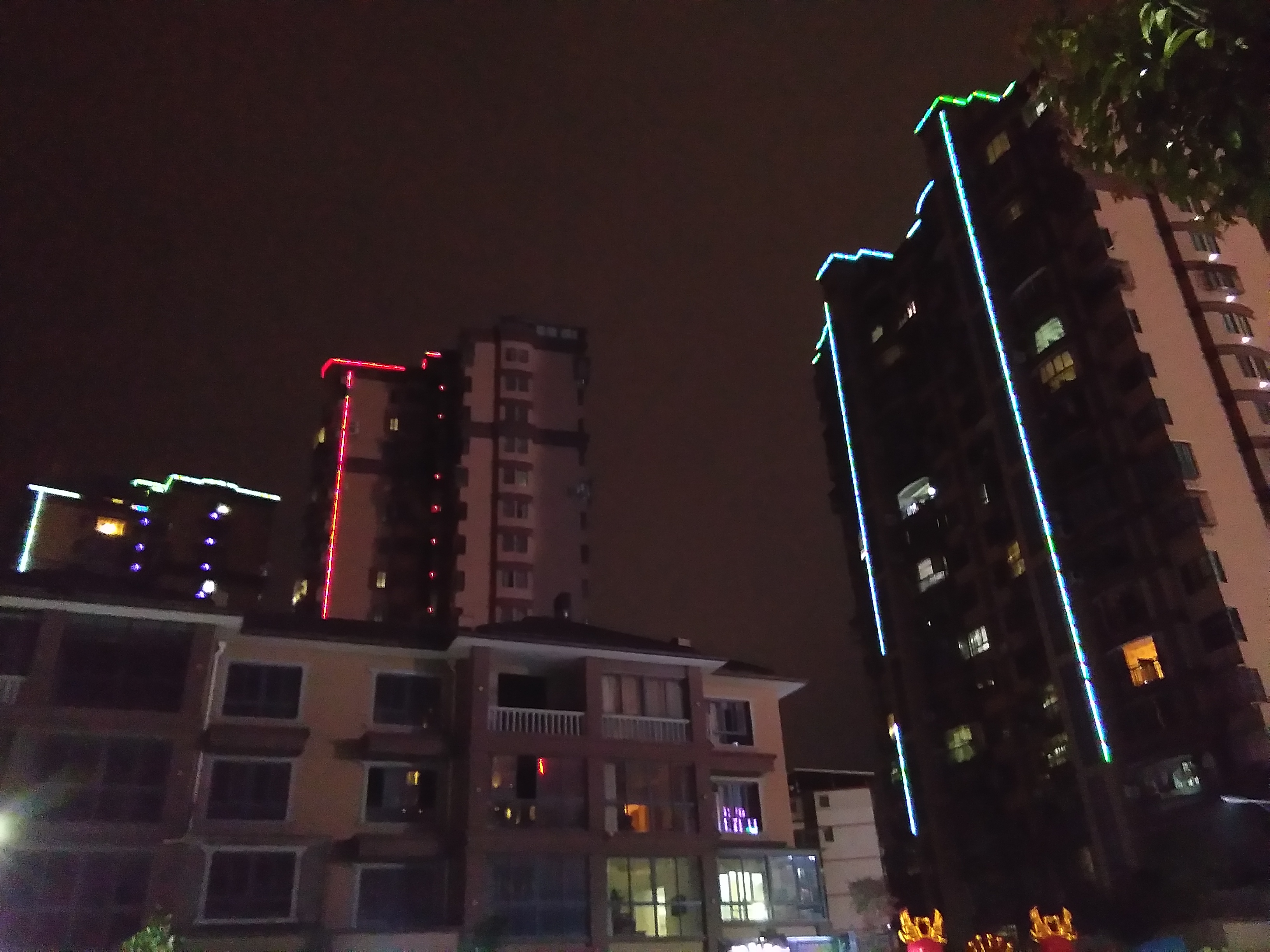 古田县城东夜景掠影