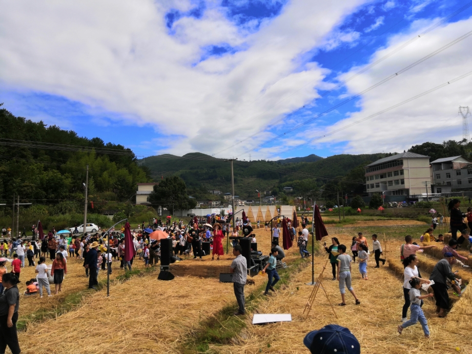 永泰大洋镇凤阳村稻田嘉年华活动场面_永泰县乡村农家乐游记_途牛