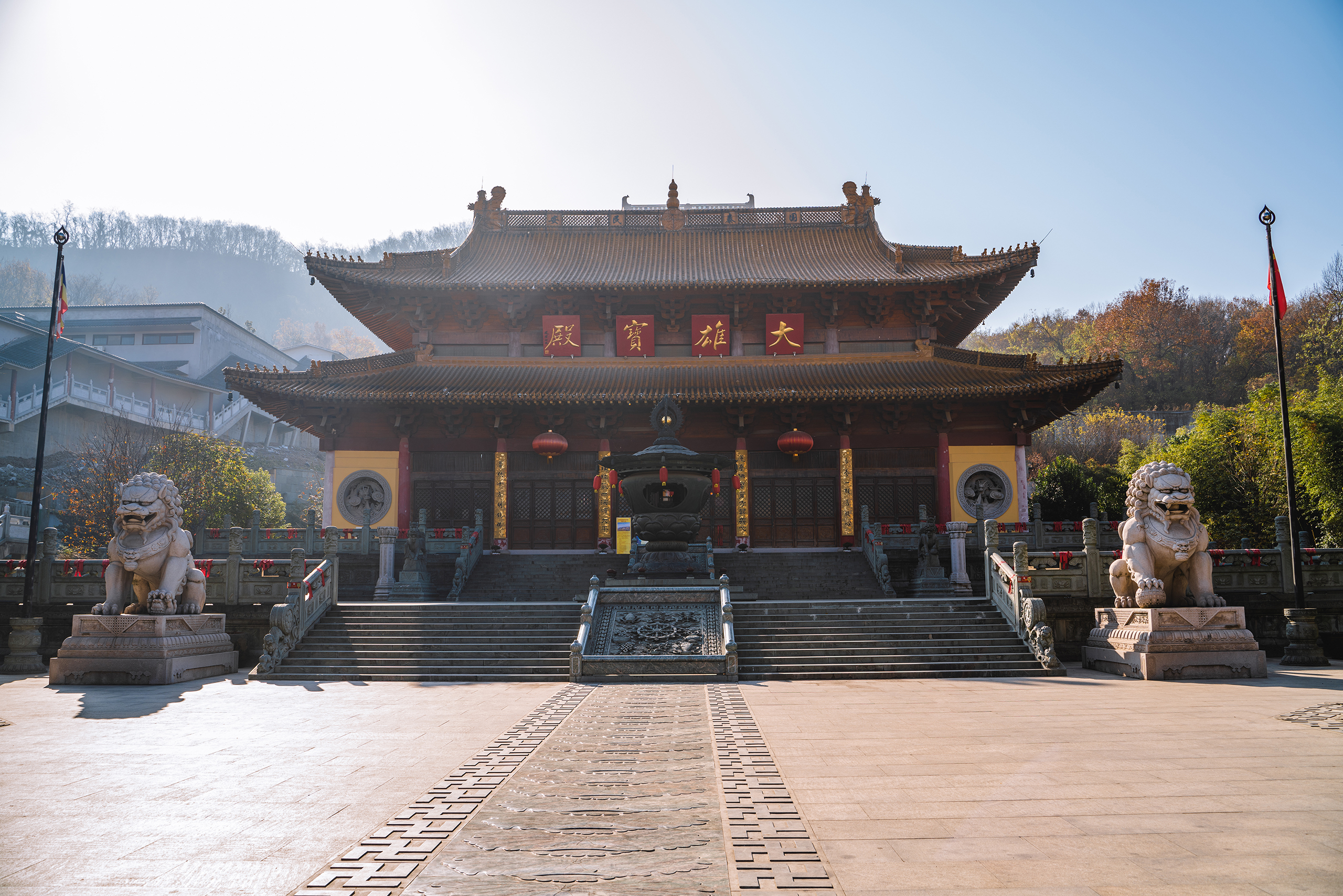 定林寺,位于南京市江宁区方山