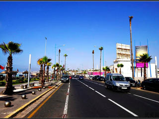 摩洛哥迈阿密海滨大道 景点模块