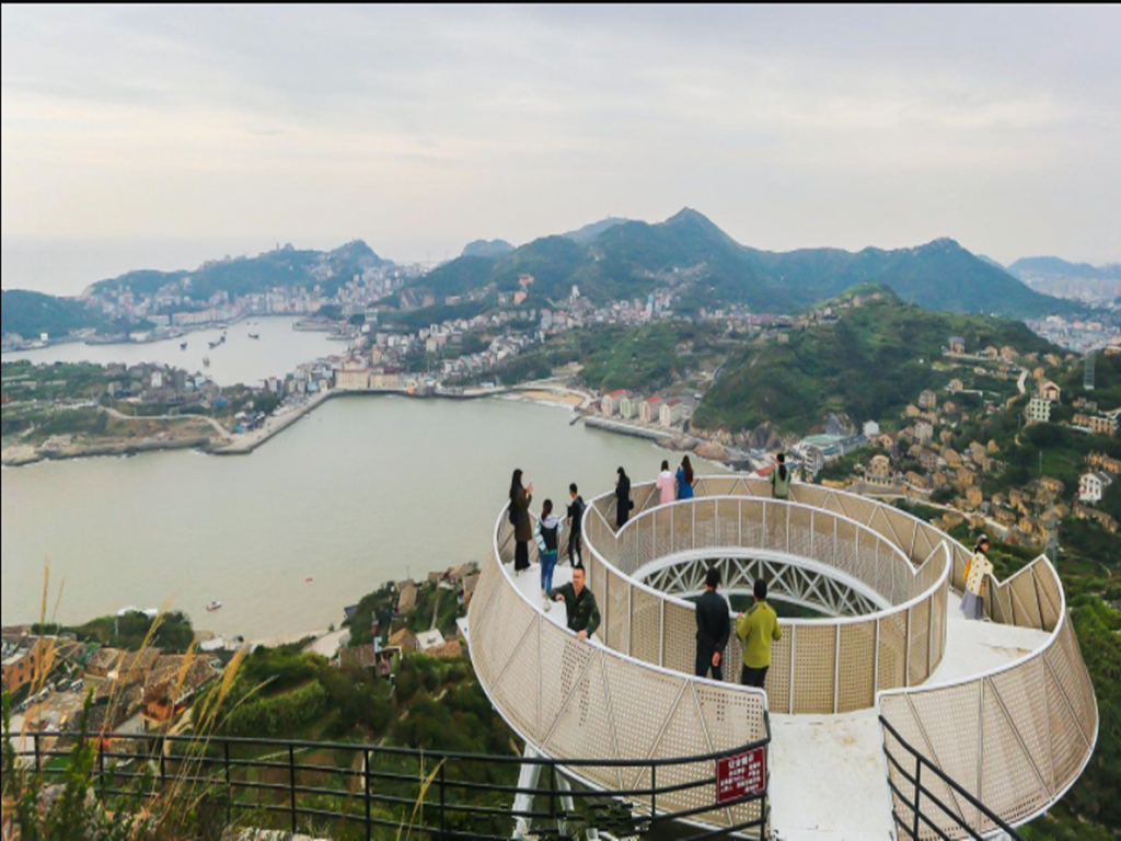 滨海绿道打卡网红360°观景**