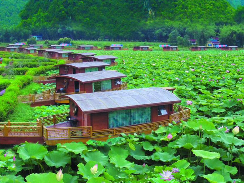  英德九龙小镇生态旅游区2日1晚自驾游>自选碧乡客栈/箱亲箱爱屋/船屋