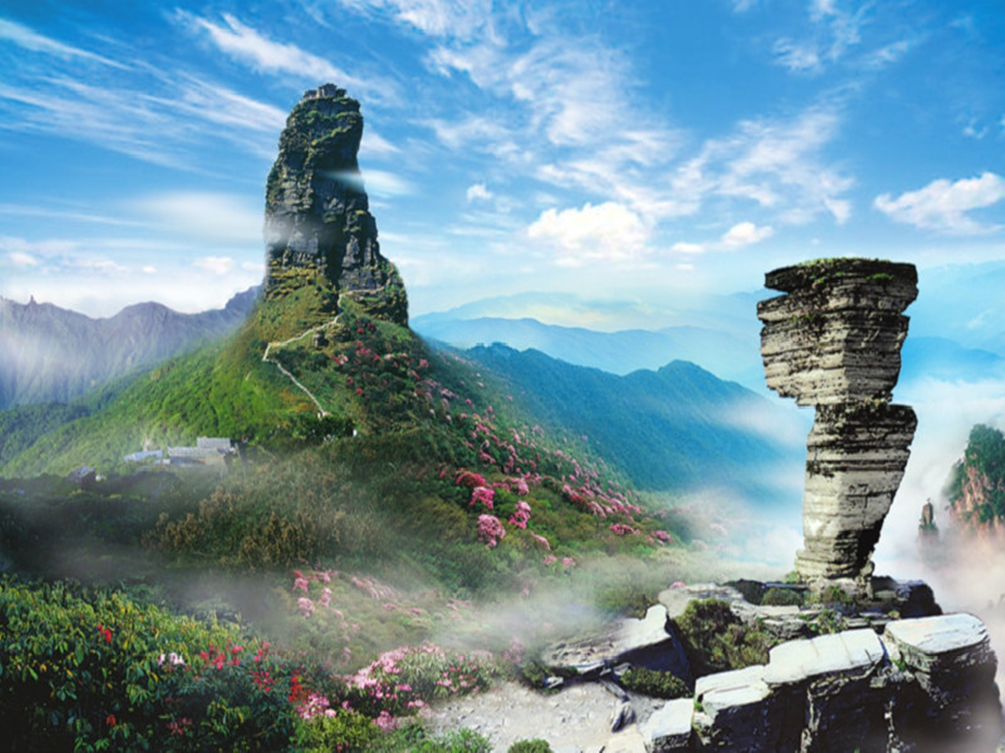 景点模块 