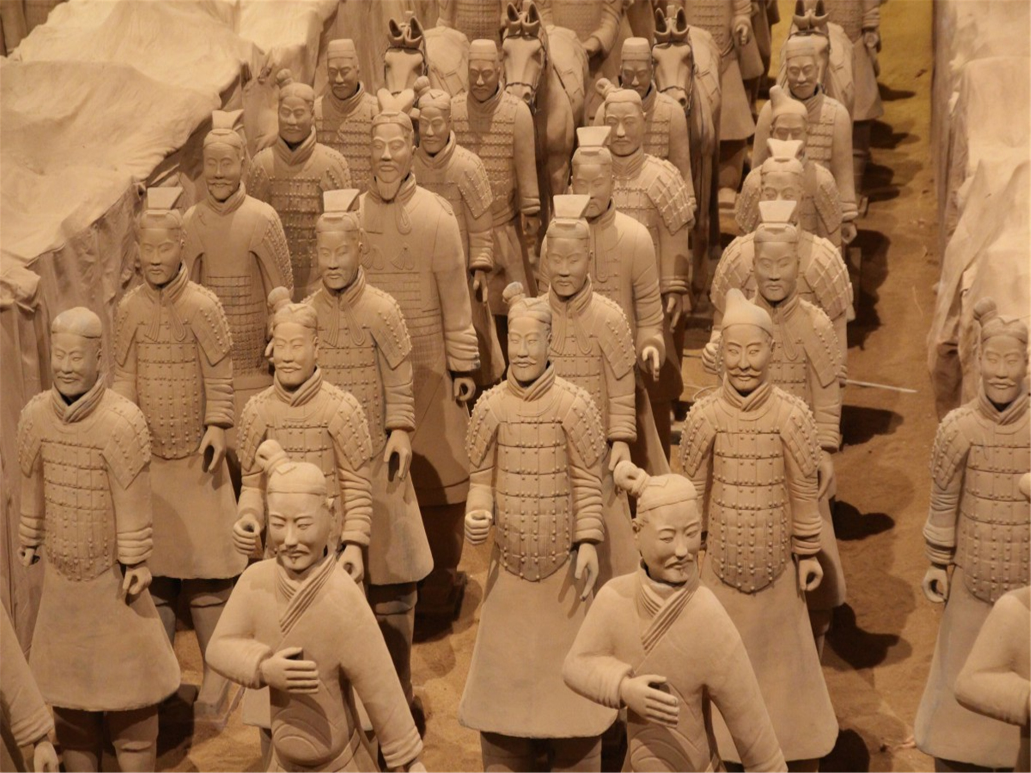 陕西历史博物馆兵马俑一日游古韵长安含中餐赠3d巨幕电影秦始皇和他的