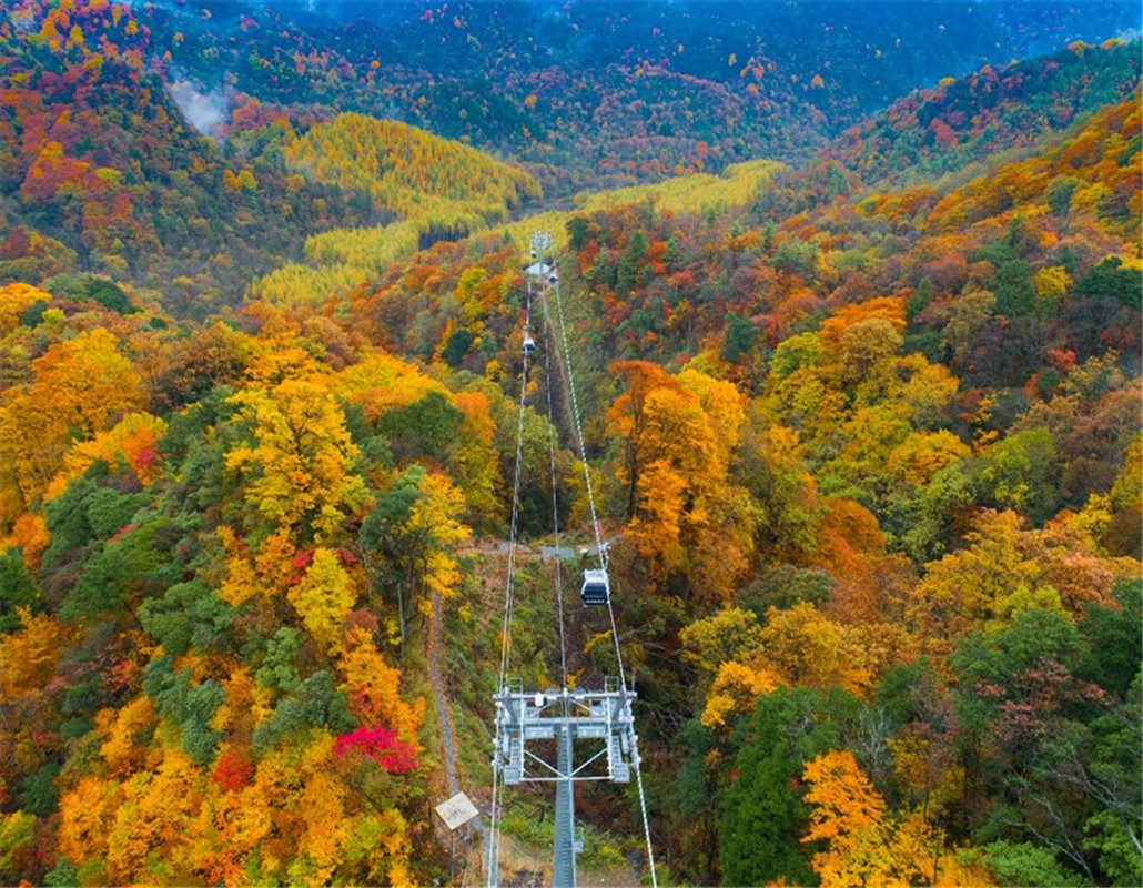 光雾山—米仓山香炉山索道