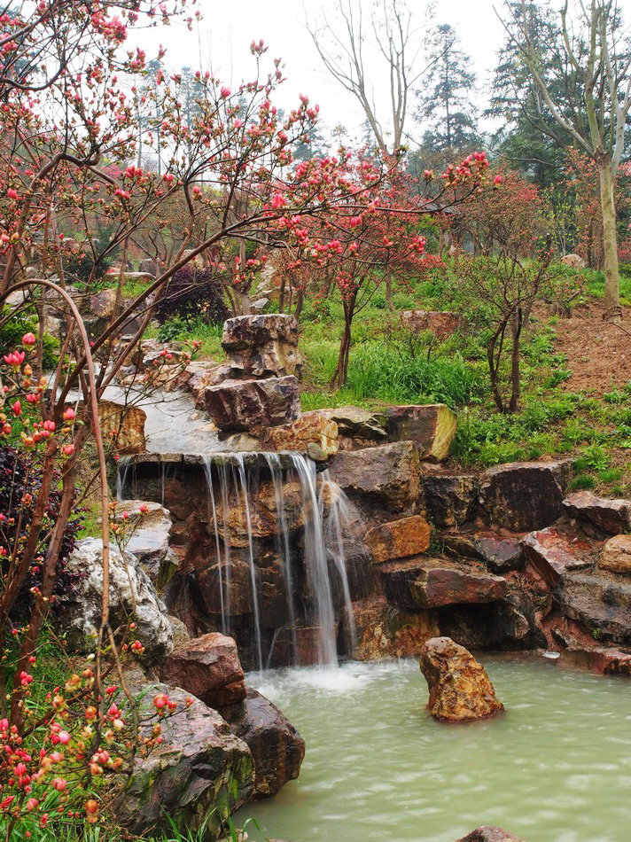 春染城山沟,人面桃花映山红_长兴城山沟游记_途牛