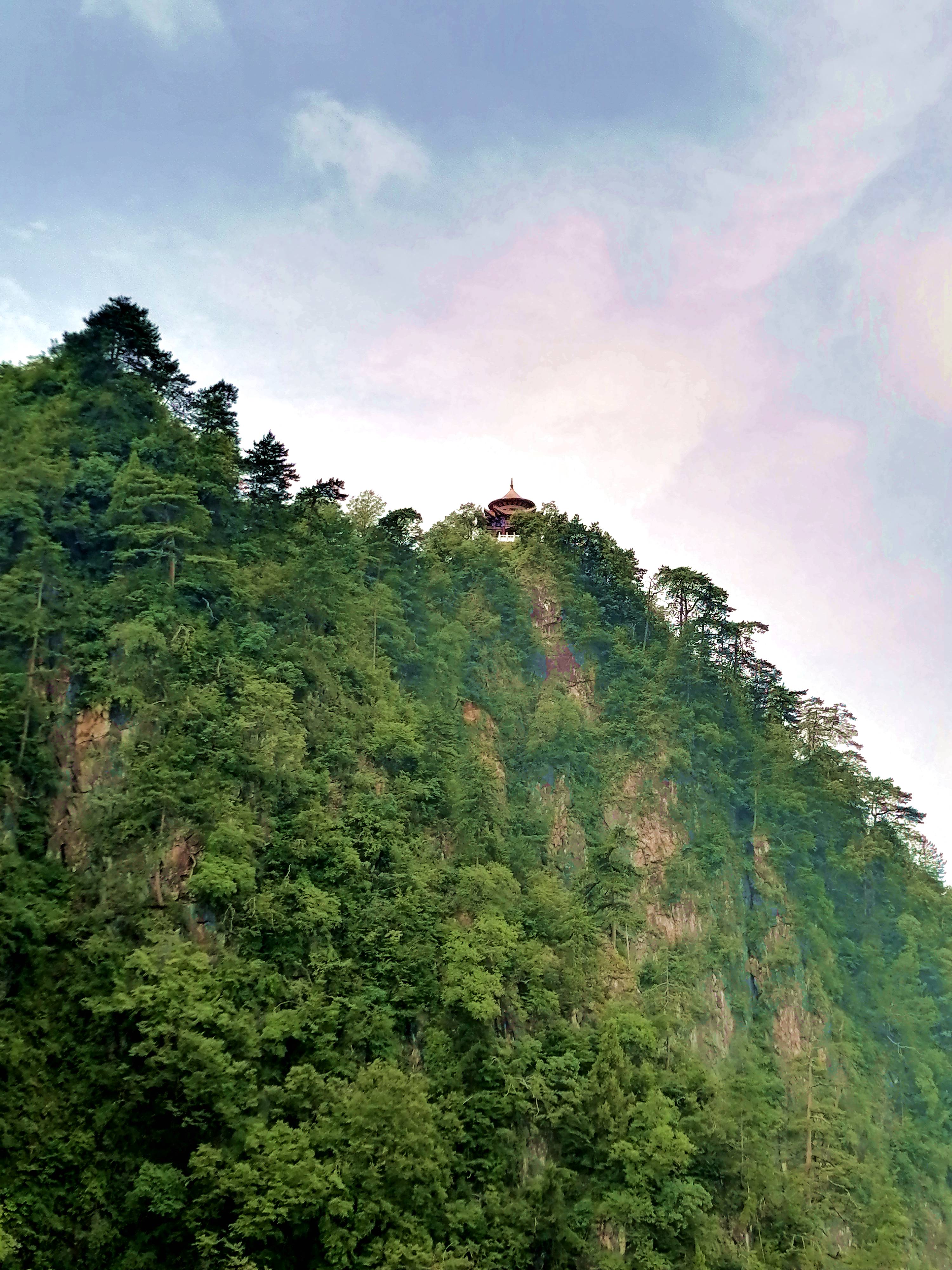 跟夏宁葆去爬秦岭---塔云寺.