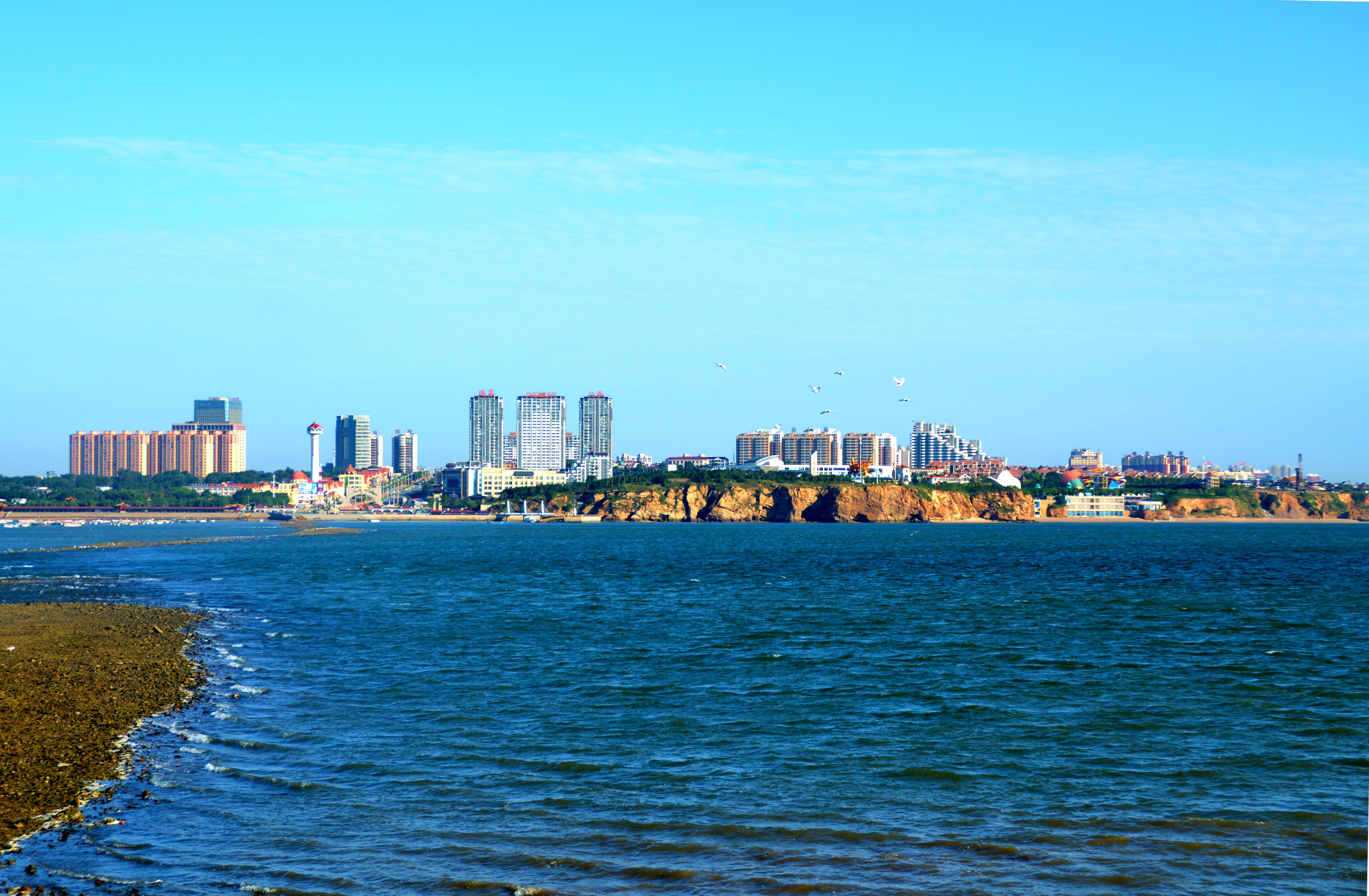 夏宁葆去渤海之滨锦州旅游
