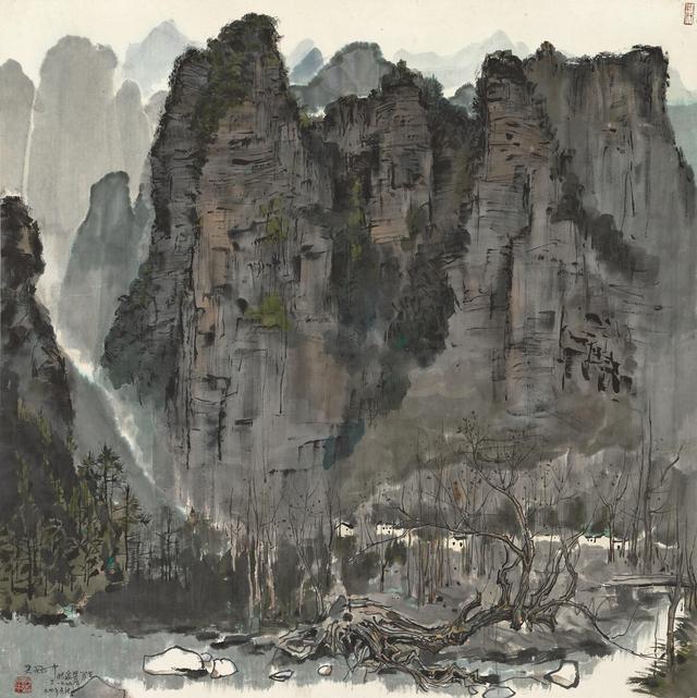 《养在深闺人未识》张家界推向世界,当代著名画家吴冠中功不可没