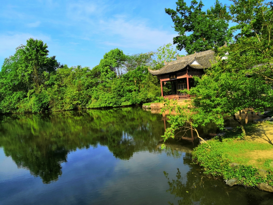 黄山市唐模小西湖