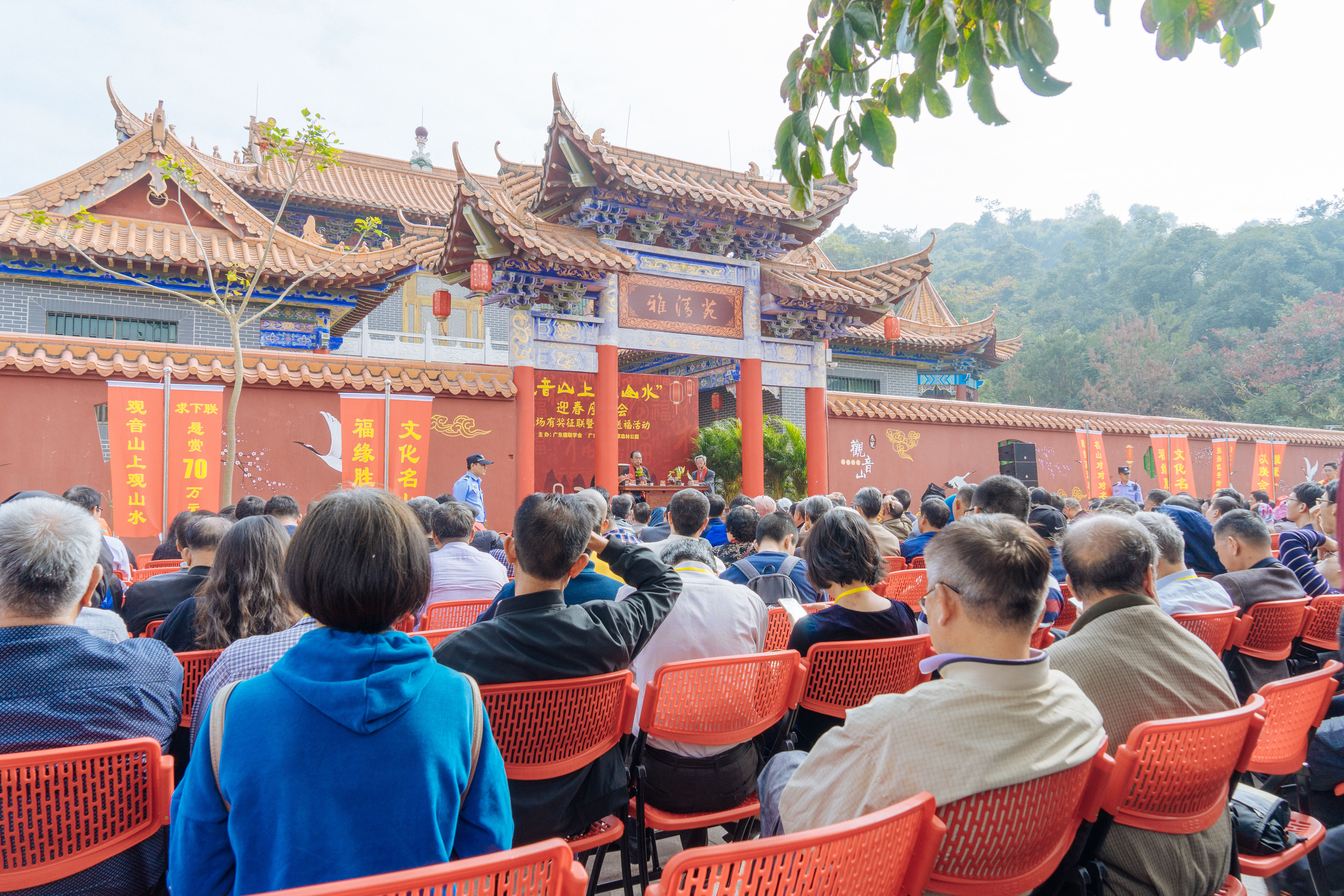 觀音山上觀山水,景區豪擲70萬求下聯,等你來挑戰!