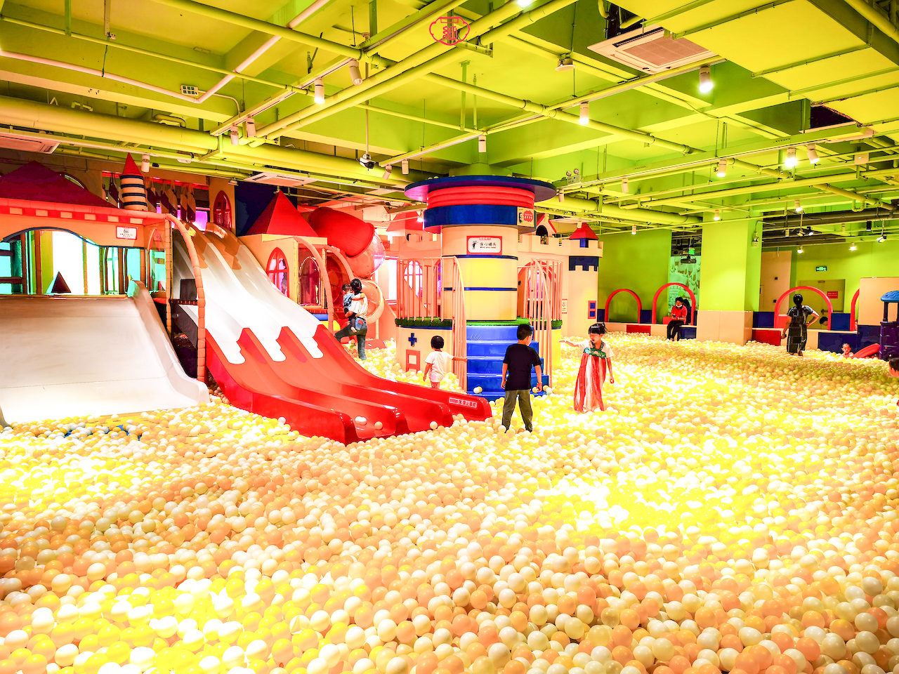 上海宝燕乐园约2万平米的遛娃圣地5层楼不同主题可玩一天