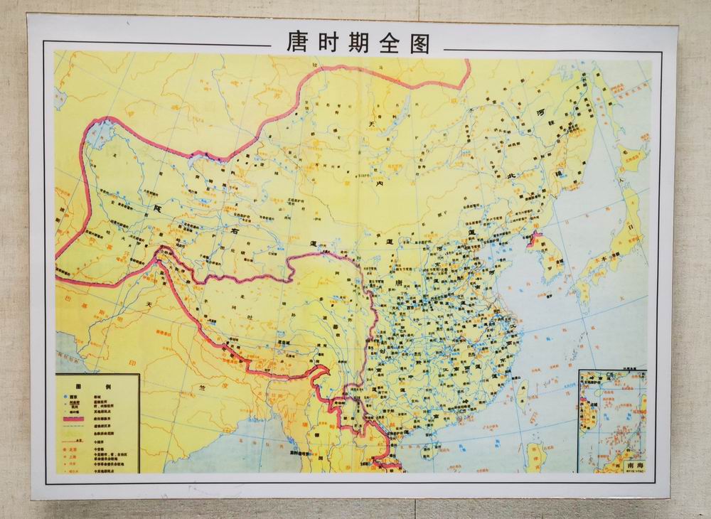 这是大连地区唐时期的全图