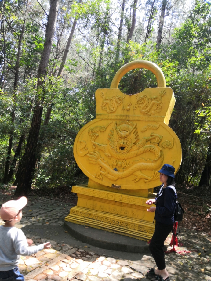 在翠屏湖游览锁岛_古田县游记_途牛