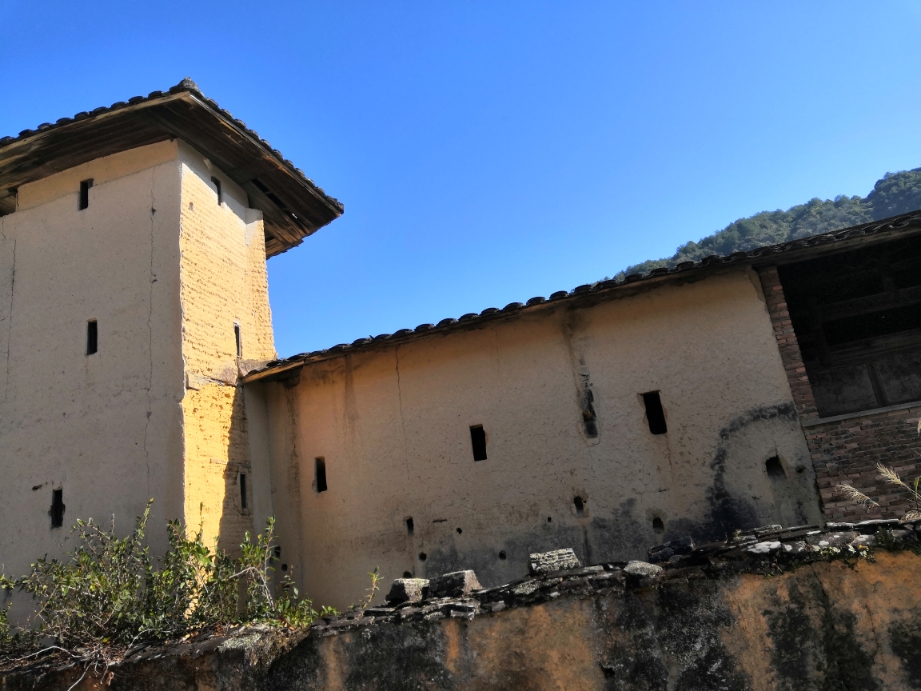 游览古田县黄田镇汶洋村土楼