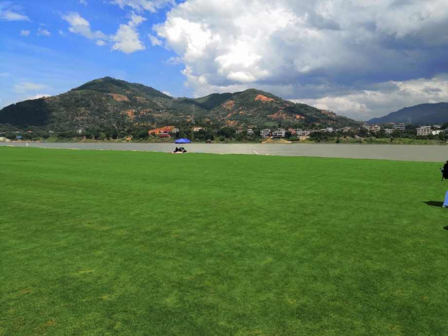 一带江水东流去,守护着大目埕这片肥沃的土地,岸