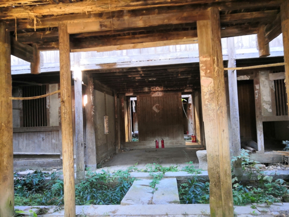 游览古田县黄田镇汶洋村土楼