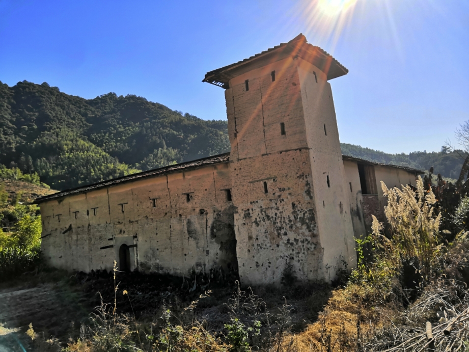 游览古田县黄田镇汶洋村土楼