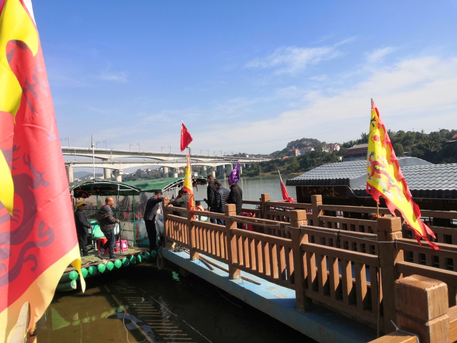 在沙县【大洲古渡】乘船游虬江,从大洲古渡至将军渡