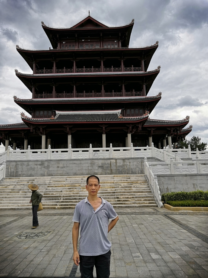 顺昌观静山的顺昌阁阁外精彩