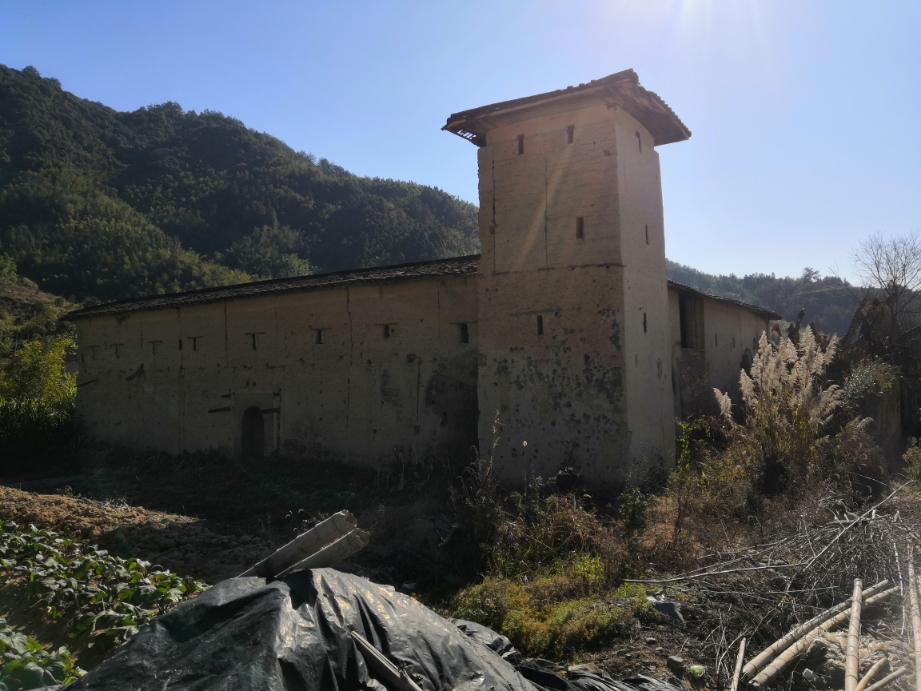 游览古田县黄田镇汶洋村土楼