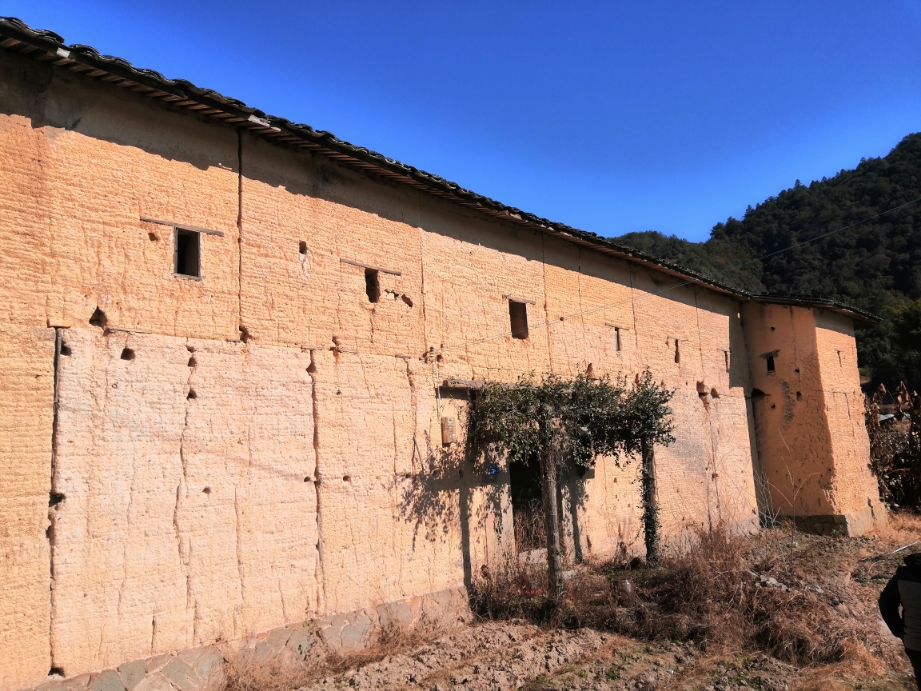 游览古田县黄田镇汶洋村土楼