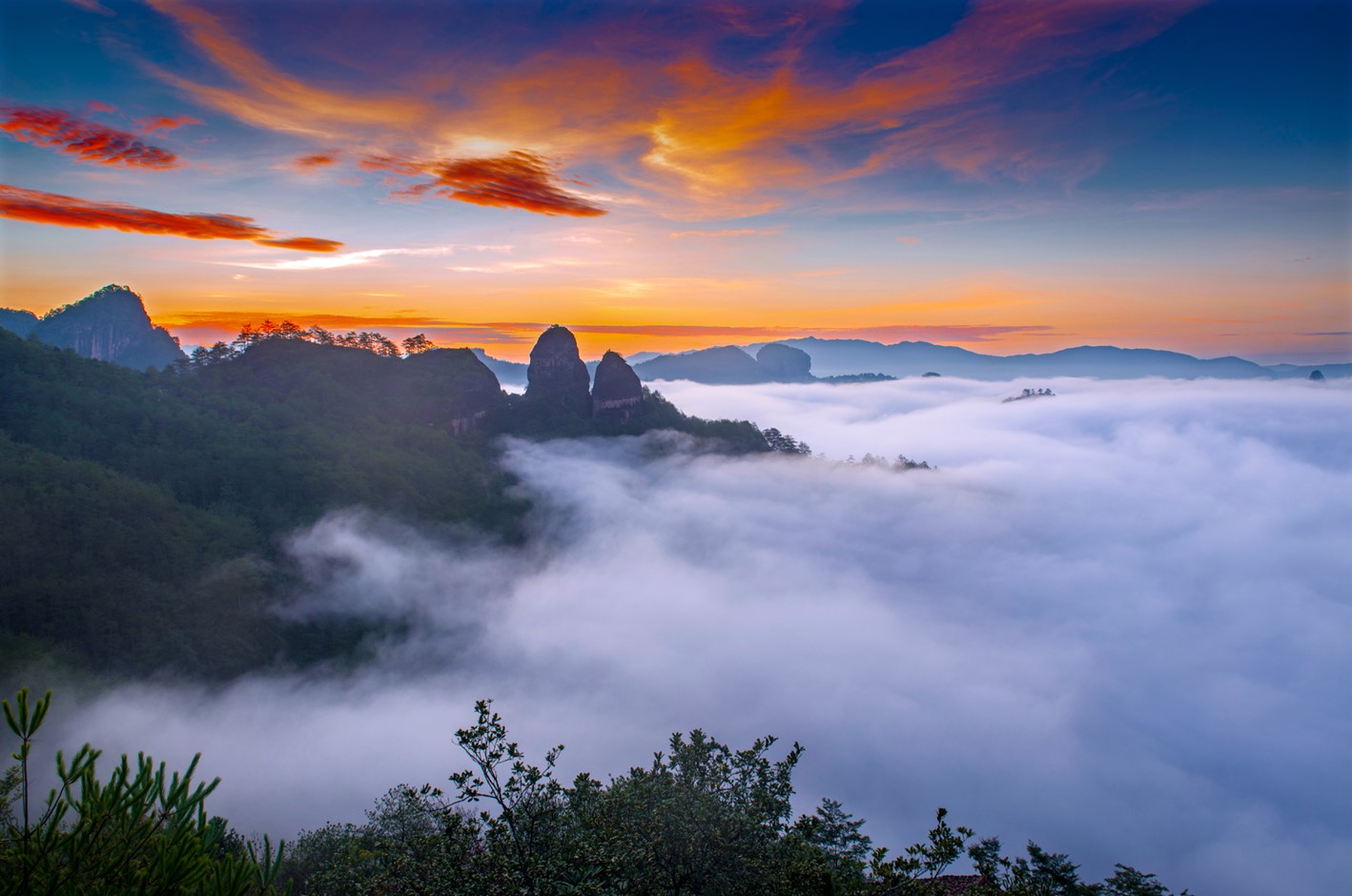 武夷山如梦似幻的秋日风光不可错过的秀美山水