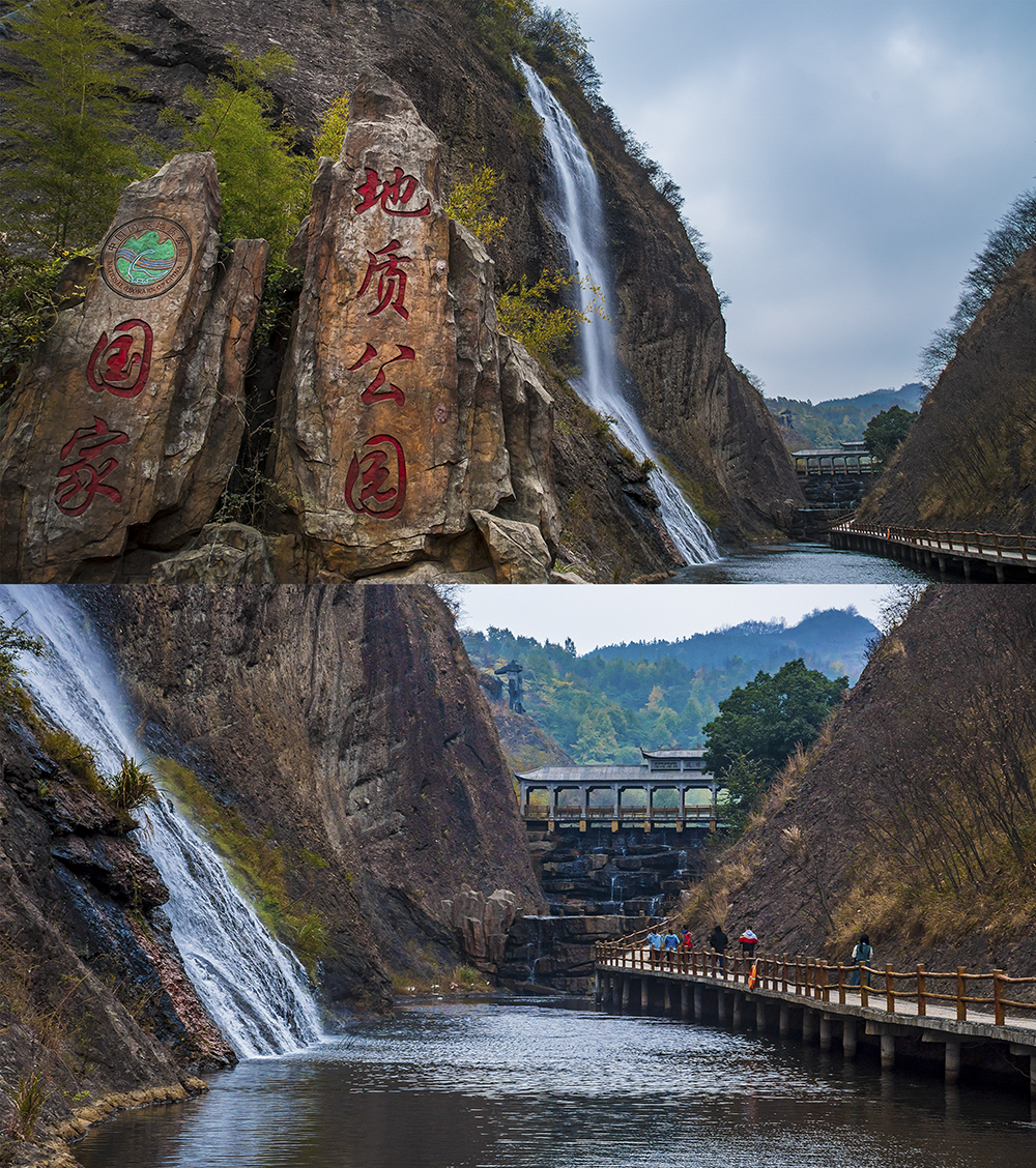 或憑欄遠眺,或靜思禪意,此時此刻,大別山風情谷