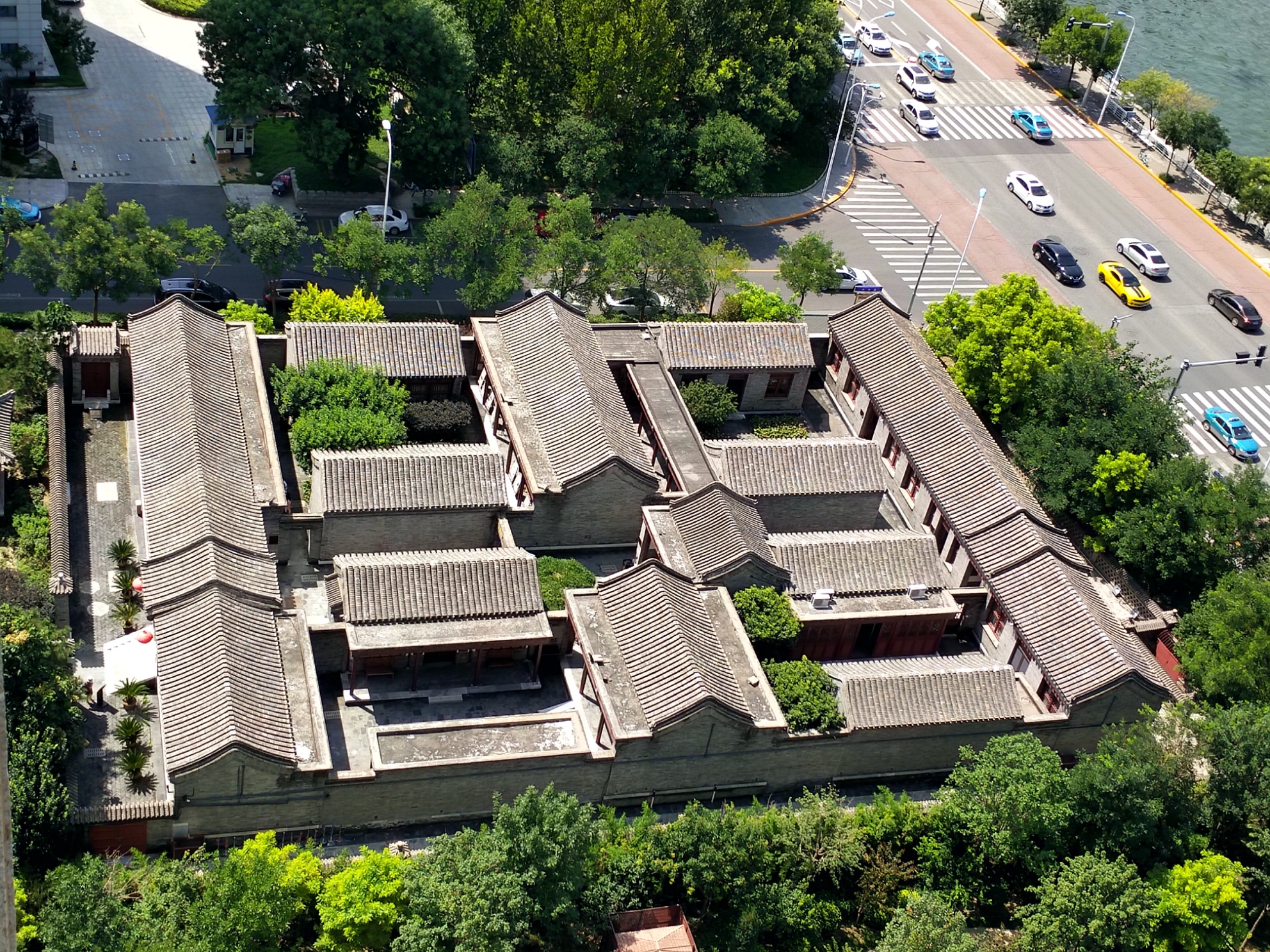      俯瞰李叔同故居