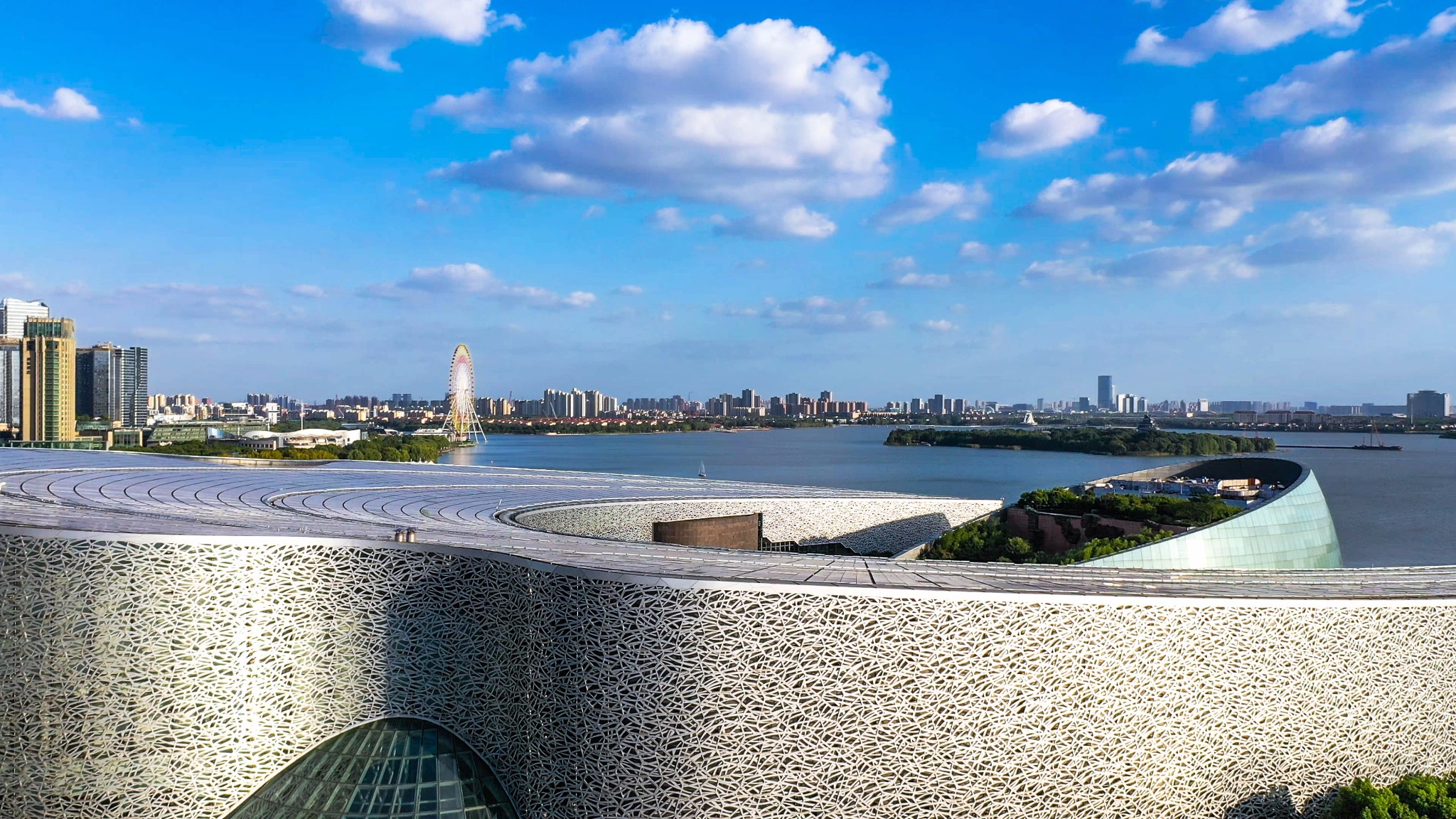 环驾金鸡湖,打卡千古苏城网红胜地_苏州游记_途牛