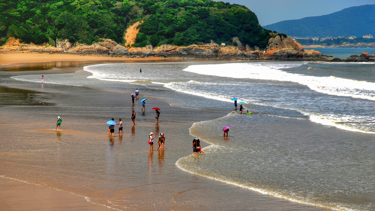 单车自驾:风光秀丽的朱家尖岛_朱家尖大青山游记_途牛