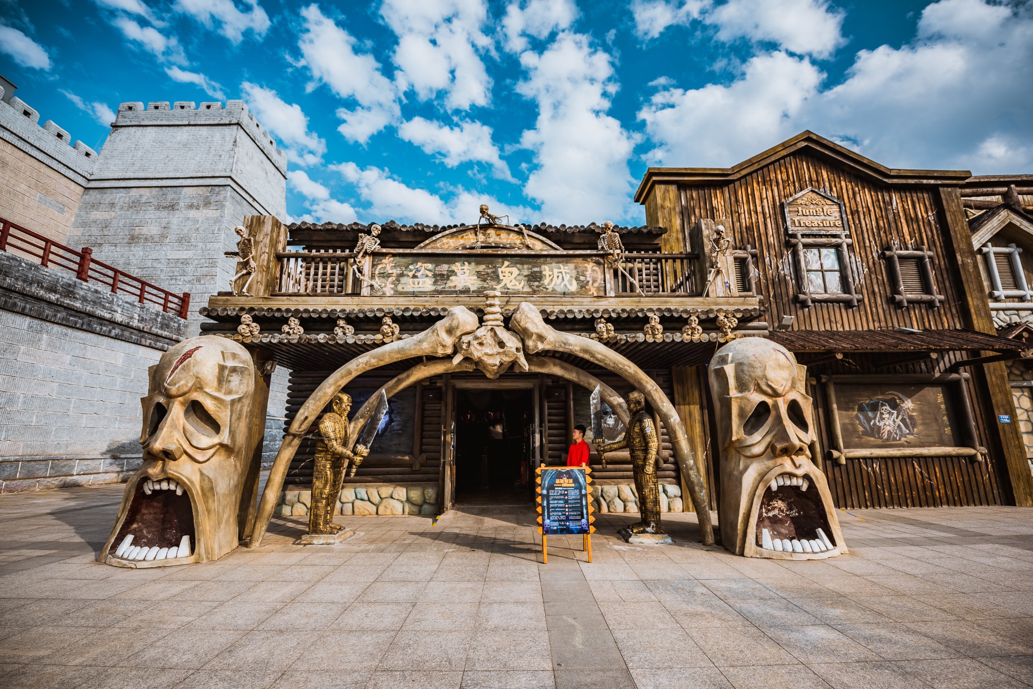 厦门局部有雪,方特浪漫跨年