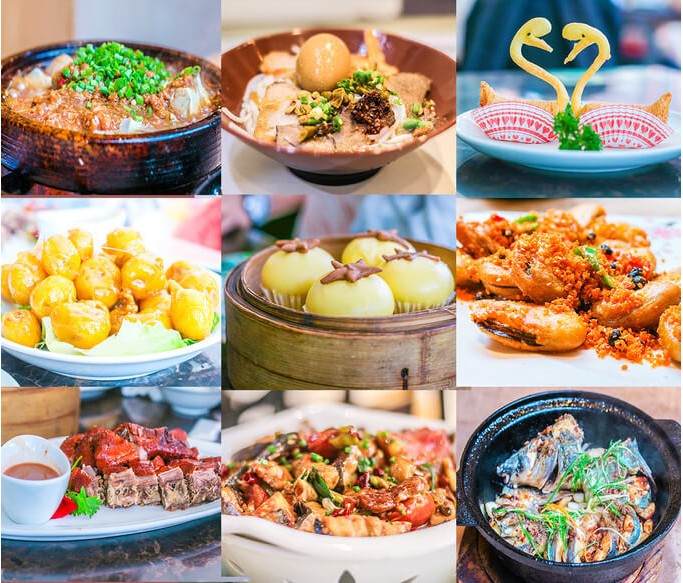 夜色茫茫,东西巷步行街找点小吃