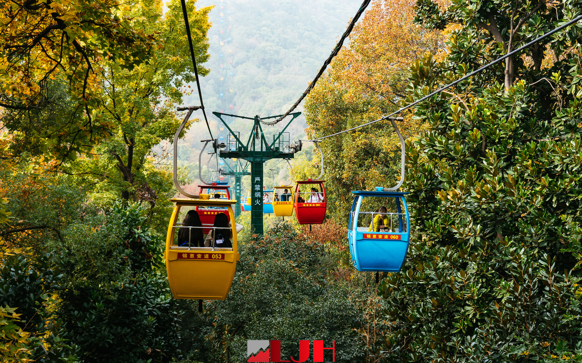 全长近千米的锡惠索道连本地人都很少乘过