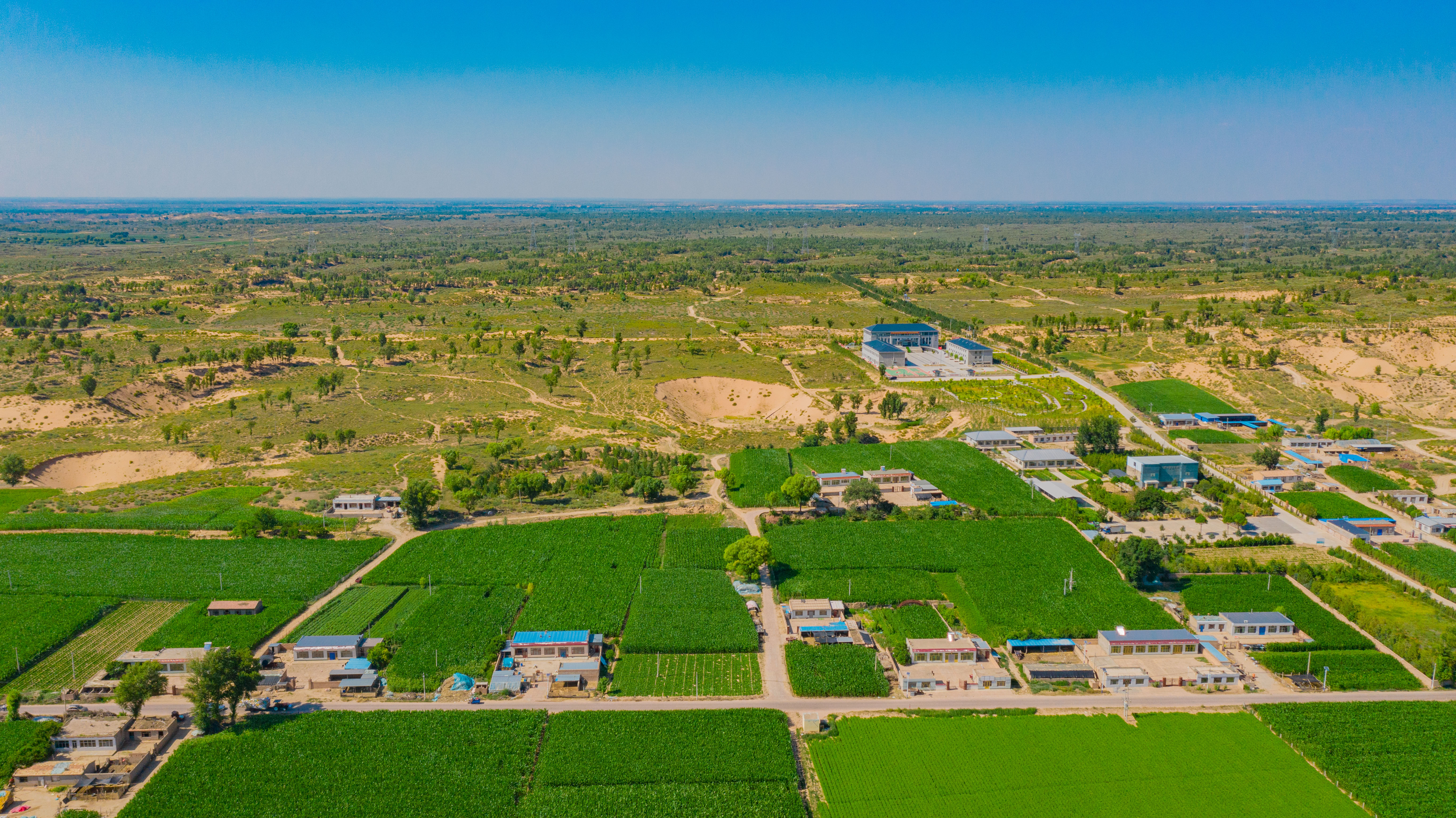 孙同学榆林漫游记41穿越统万风华走进森林公园探秘治沙基地
