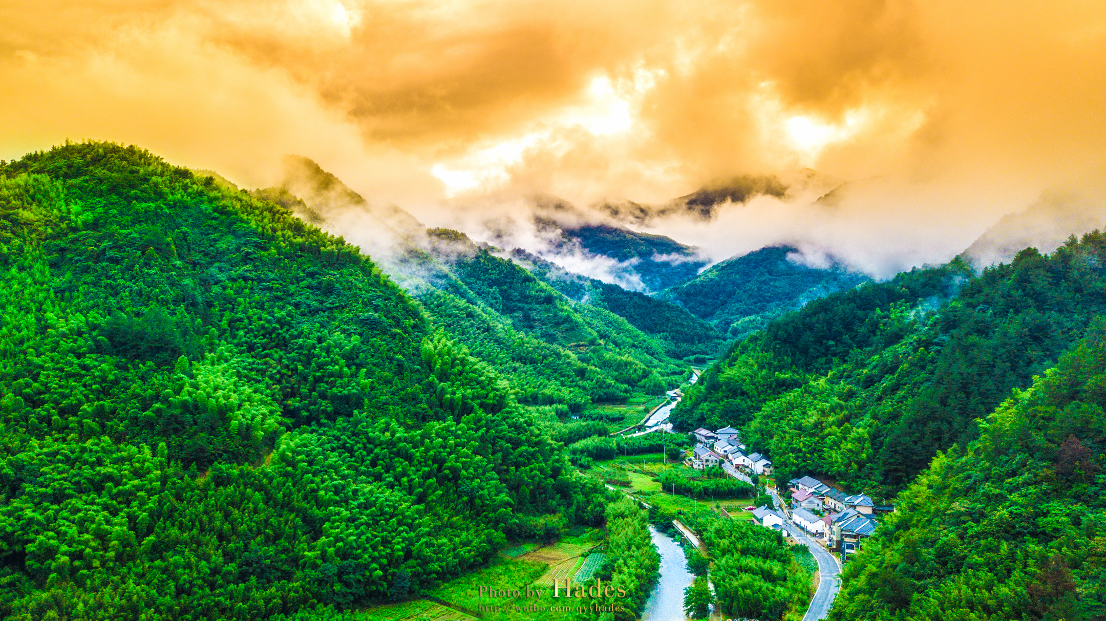 秀美富春水清夏山湾湾