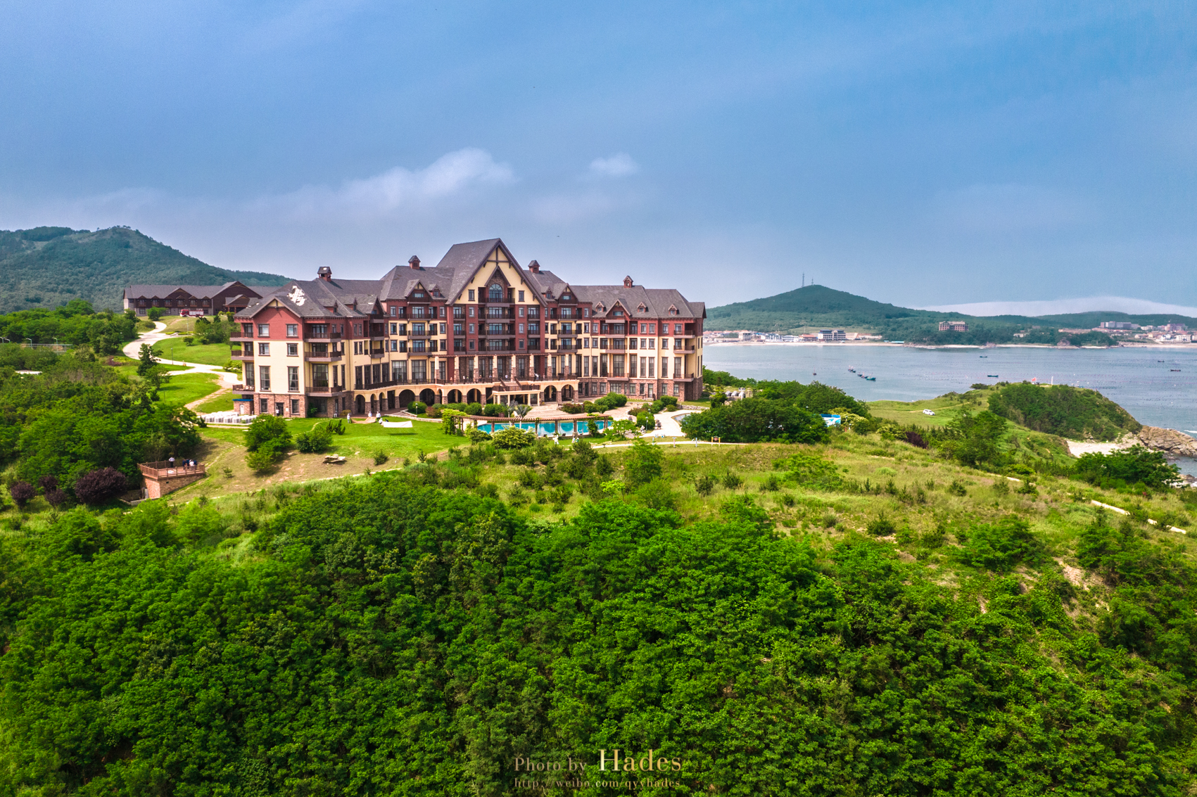 海昌广鹿岛度假酒店是广鹿岛上最好的酒店.