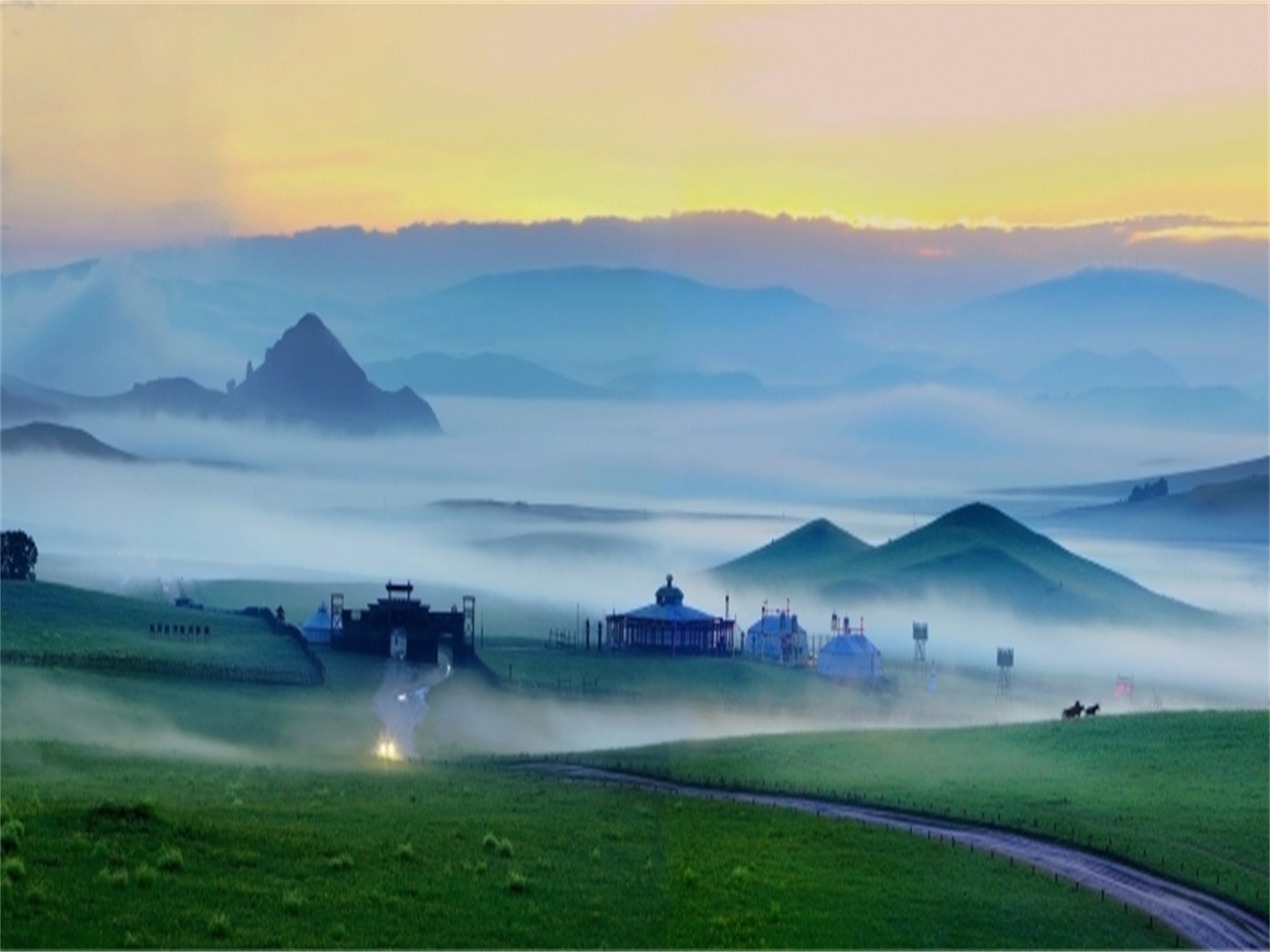 景点模块 