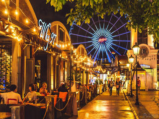 摩天轮夜市 景点模块