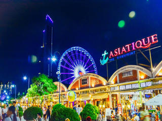 摩天轮夜市 景点模块