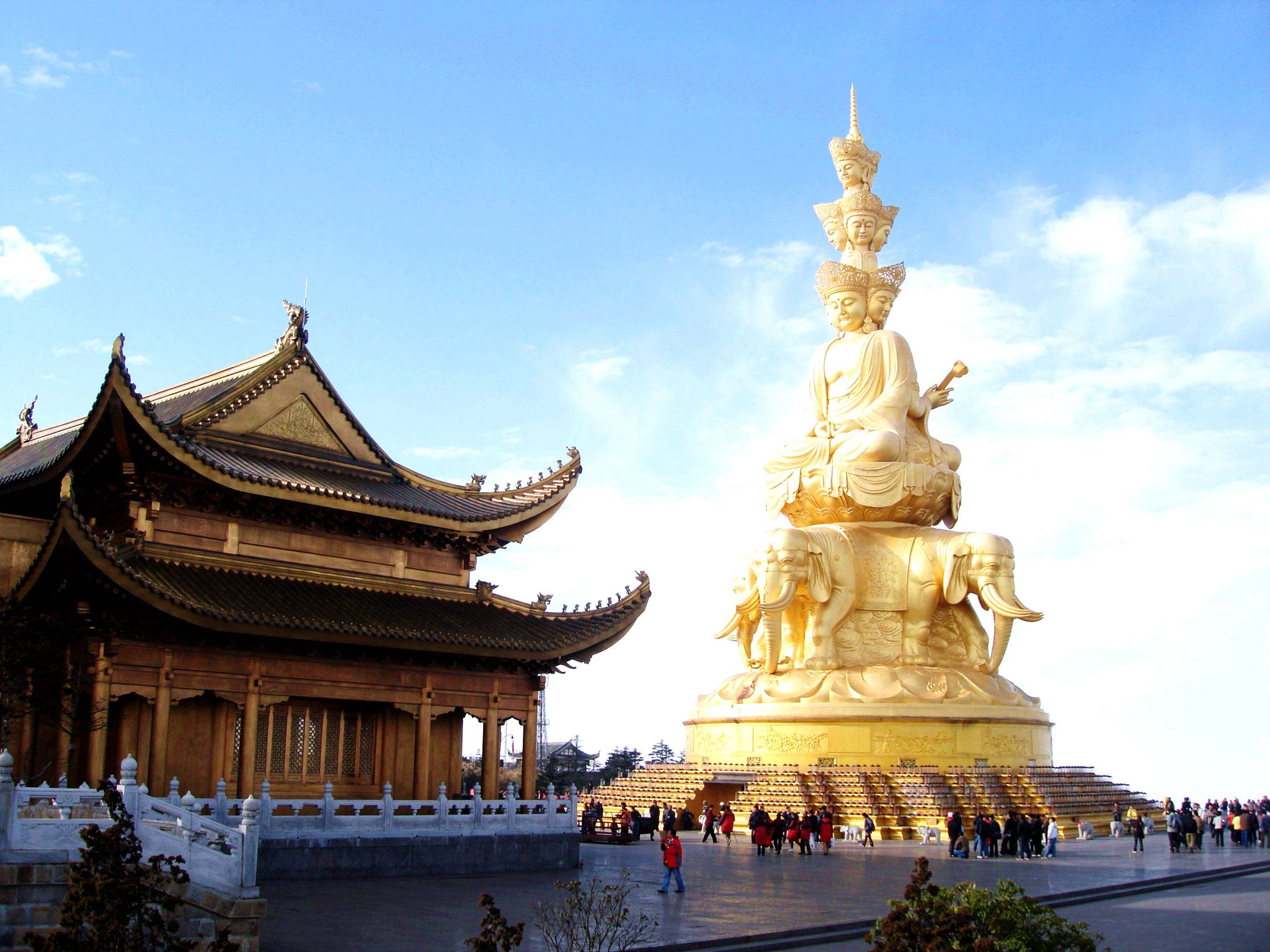  四川峨眉山 金顶 乐山2日游>真纯玩0购,峨乐深度游玩,宿一晚四星酒店