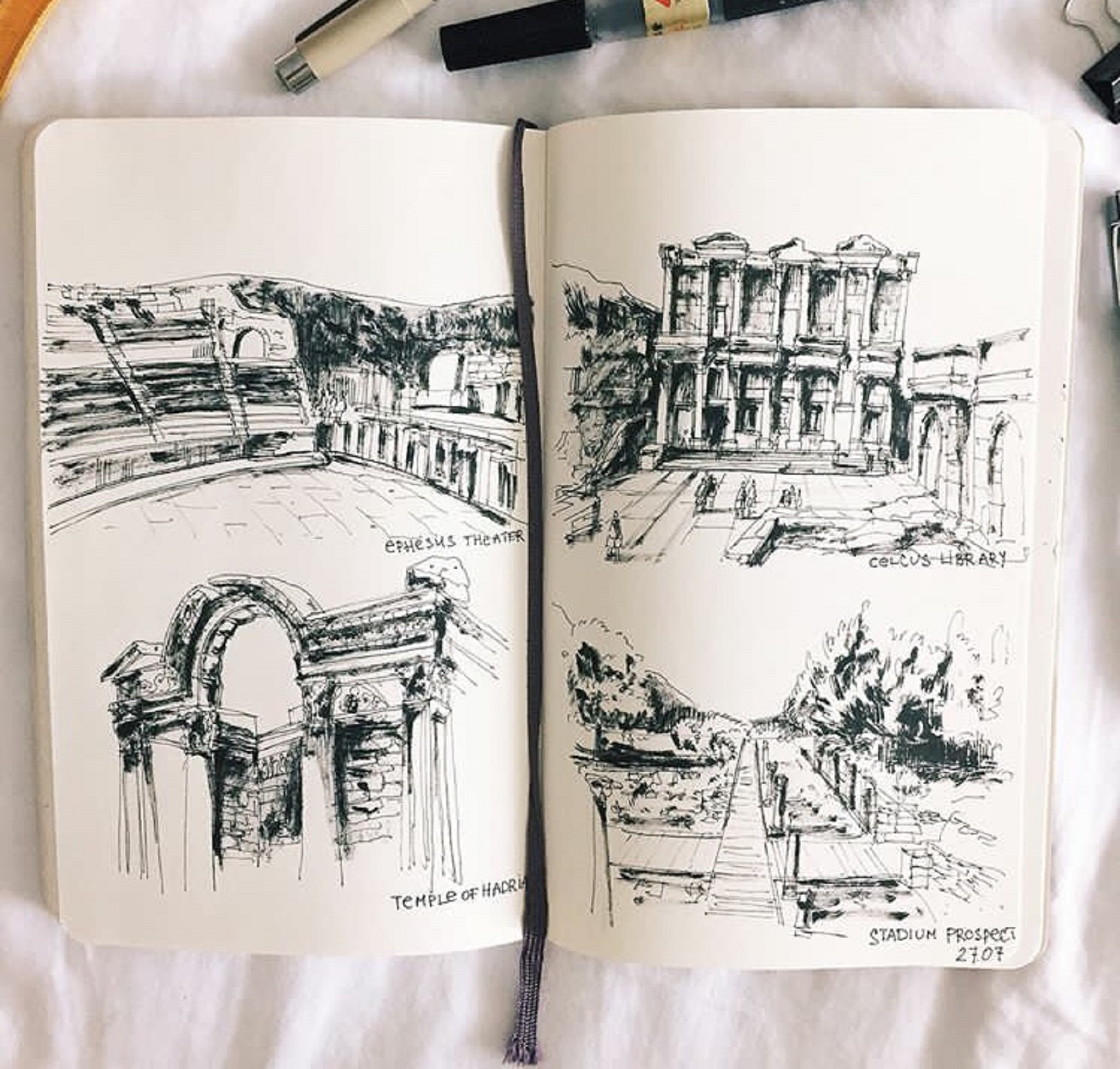 景点模块 