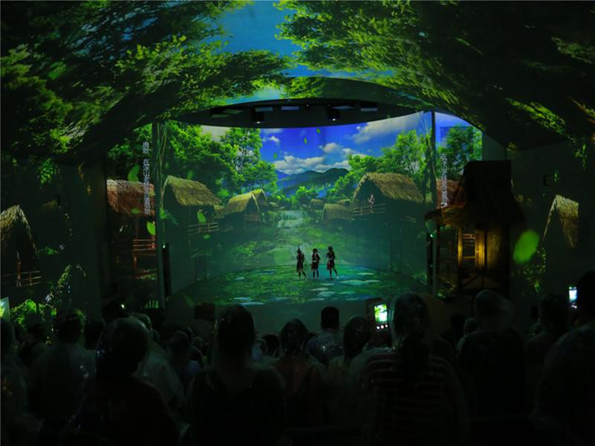 槟榔谷5d沉浸式体验馆《热带风暴》,讲述了多年前那个不为人知的民族