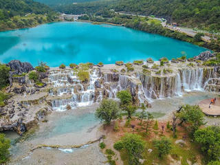 蓝月谷 景点模块