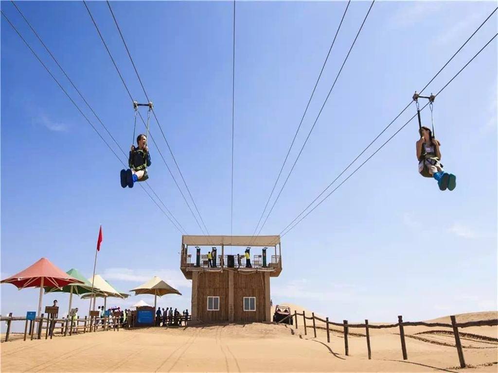 内蒙古 希拉穆仁大草原 响沙湾 成陵5日游-途牛