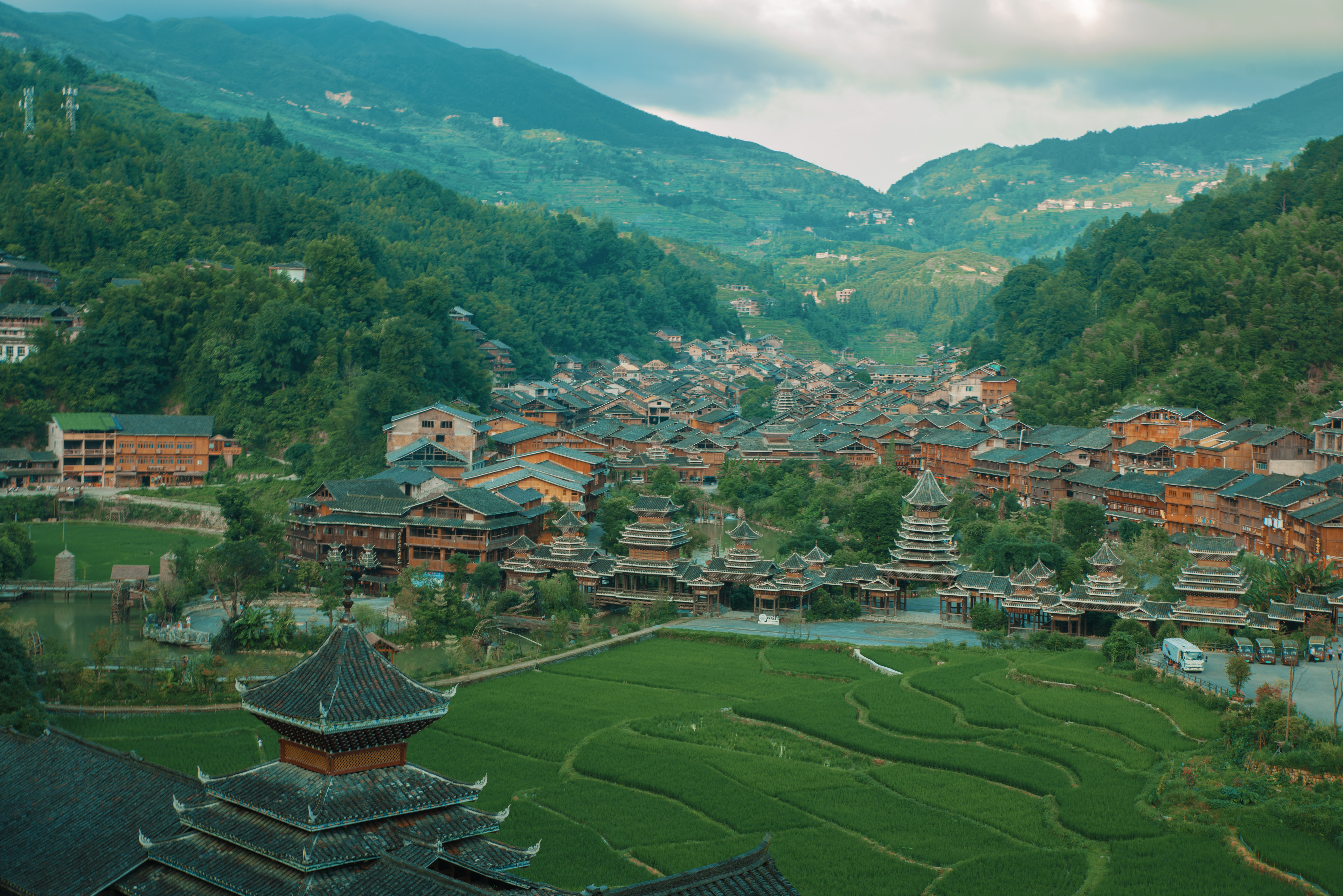 景点模块 