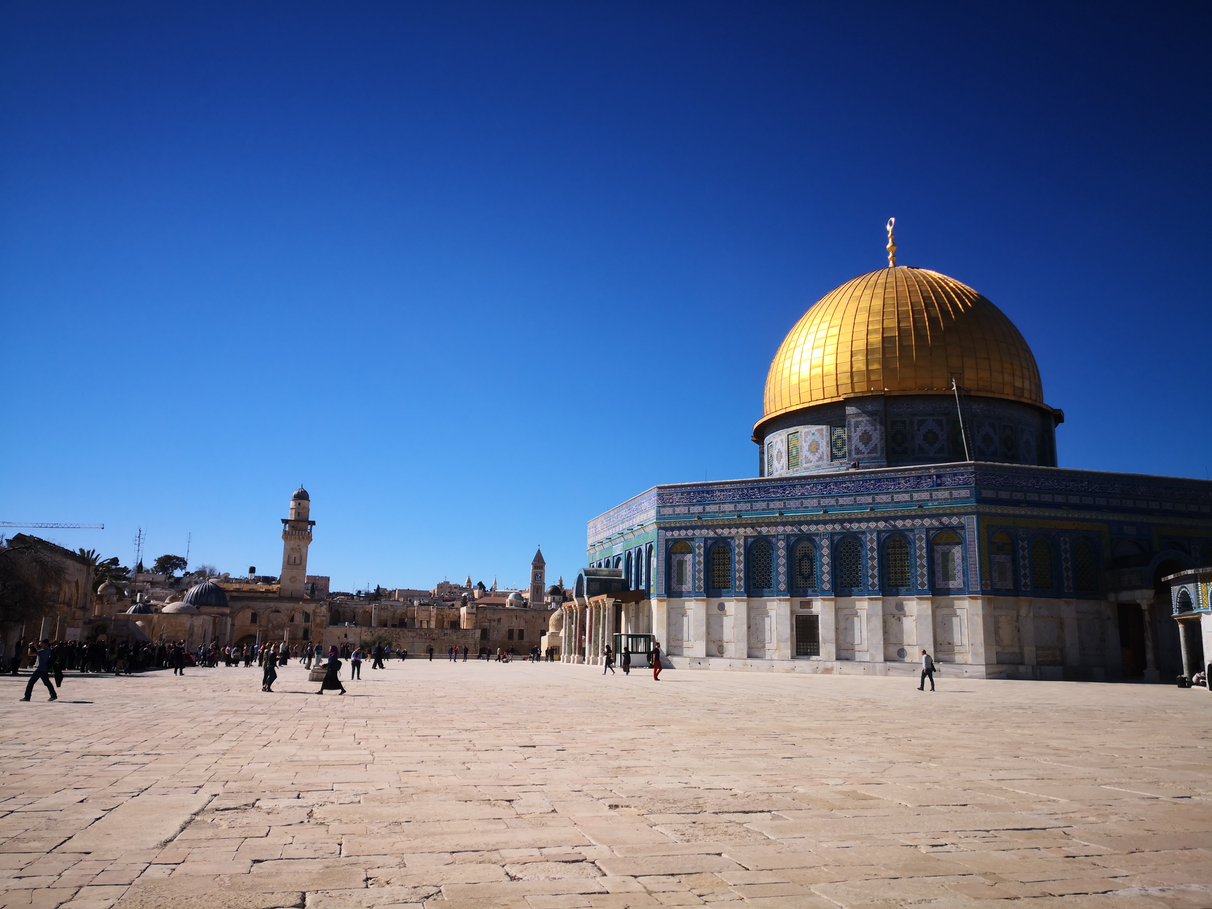 地中海东岸黎凡特地区 -- 应许之地以色列和玫瑰红约旦之行上